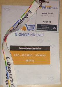 Účast na e-shop víkend 2016